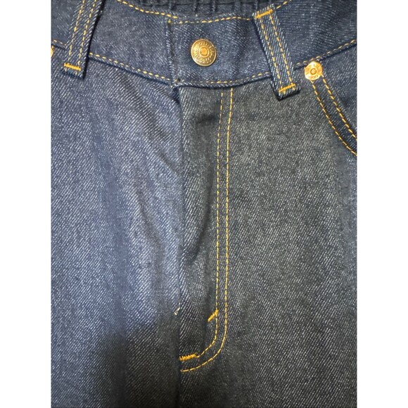 NWT Retro Vintage Levis Women's Jeans Size 8 Denim White Tab Dark Wash USA - Picture 5 of 12